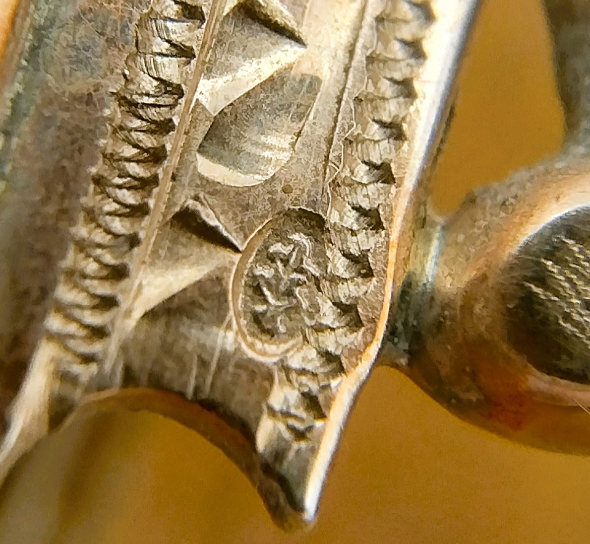 Bible with gold clasp, 1884