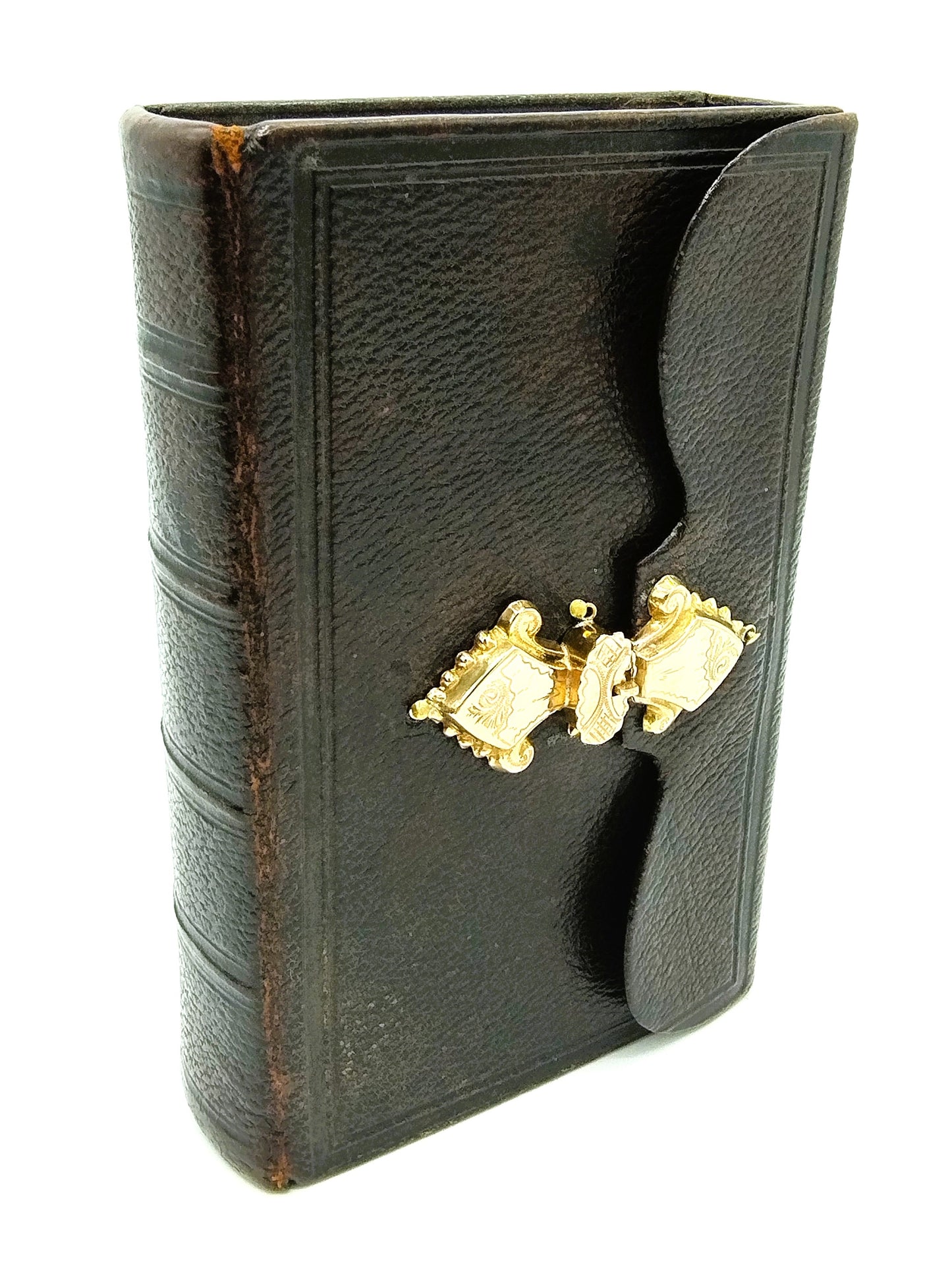 Bijbel met gouden slot, 19e eeuws