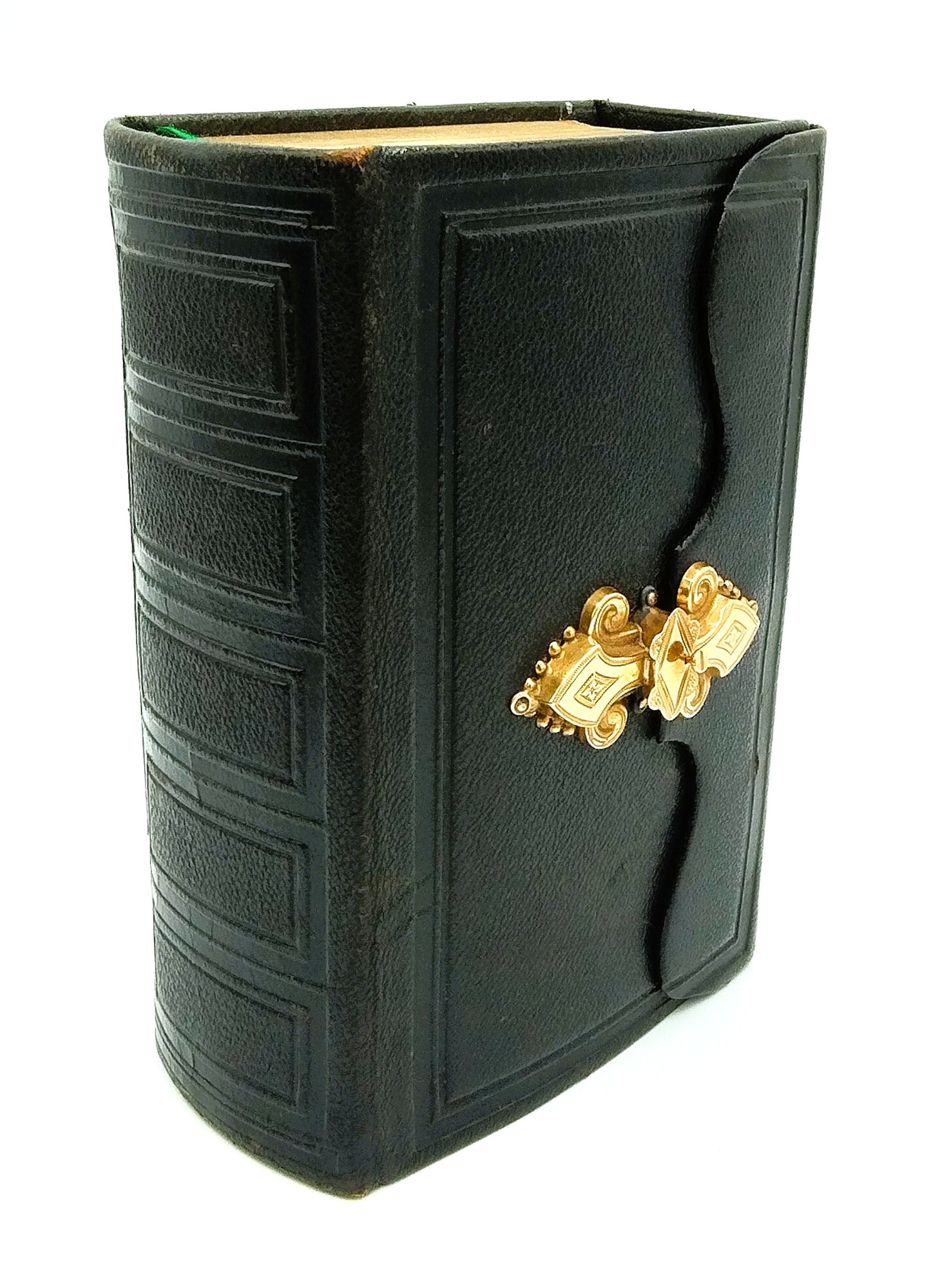 Bijbel met gouden knipslot, 1909