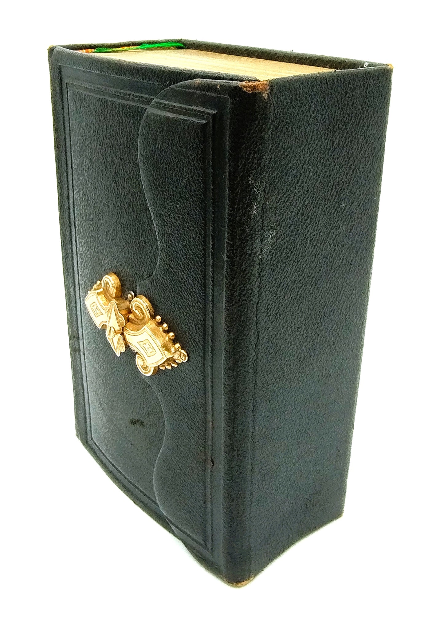 Bijbel met gouden knipslot, 1909
