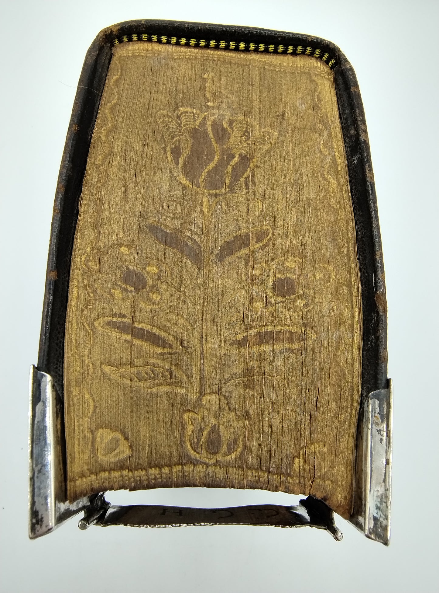 Bibel mit silbernen Verschlüssen und Eckstücken, E. Wientjes, Ootmarsum, 1831