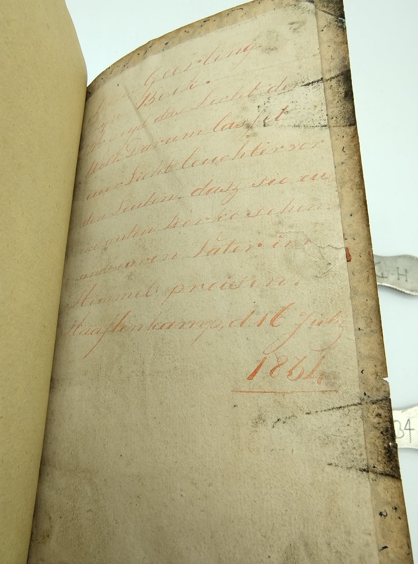 Bibel mit silbernen Verschlüssen und Eckstücken, E. Wientjes, Ootmarsum, 1831