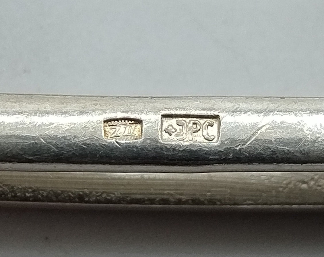 Zilveren fantasiering stijgbeugel, Amsterdam, 835, 18,5 mm
