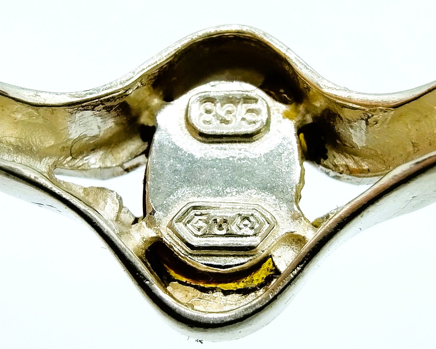 Zilveren ring met carneool, 835, universeel