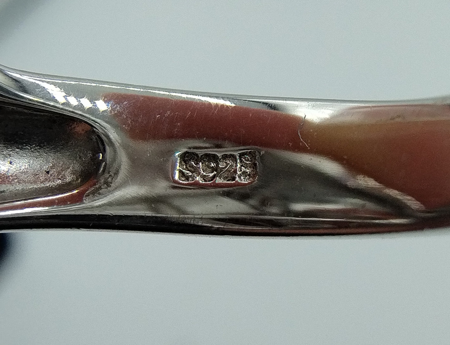 Zilveren ring met zirkonia's, 925, 18 mm