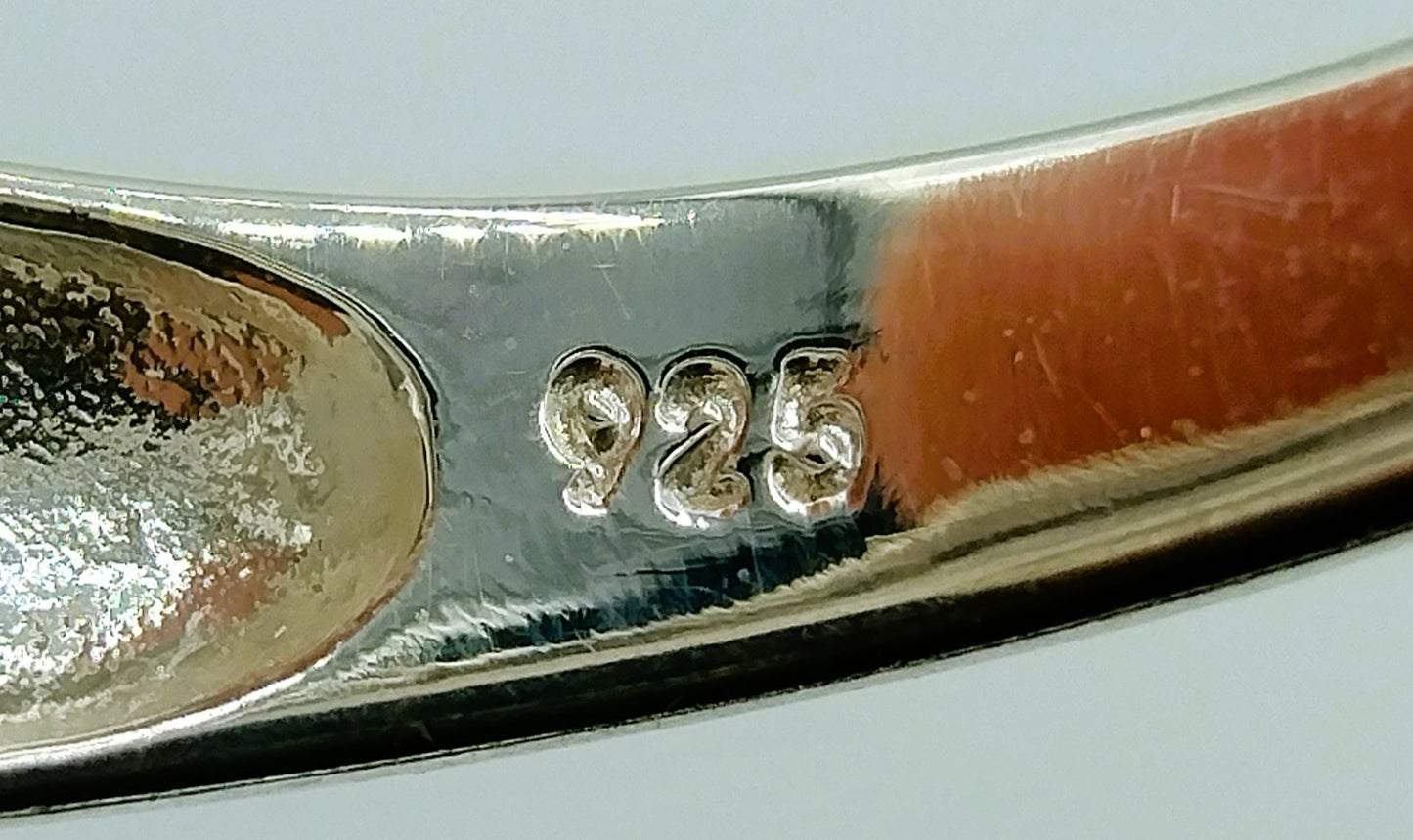 Zilveren ring, 925, 19 mm