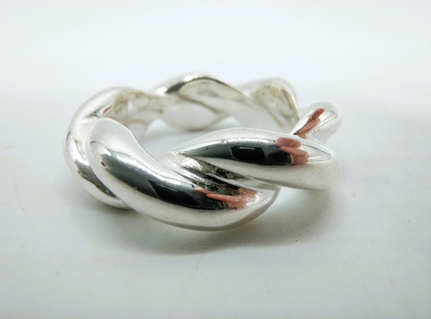 Zilveren ring, 925, 18 mm