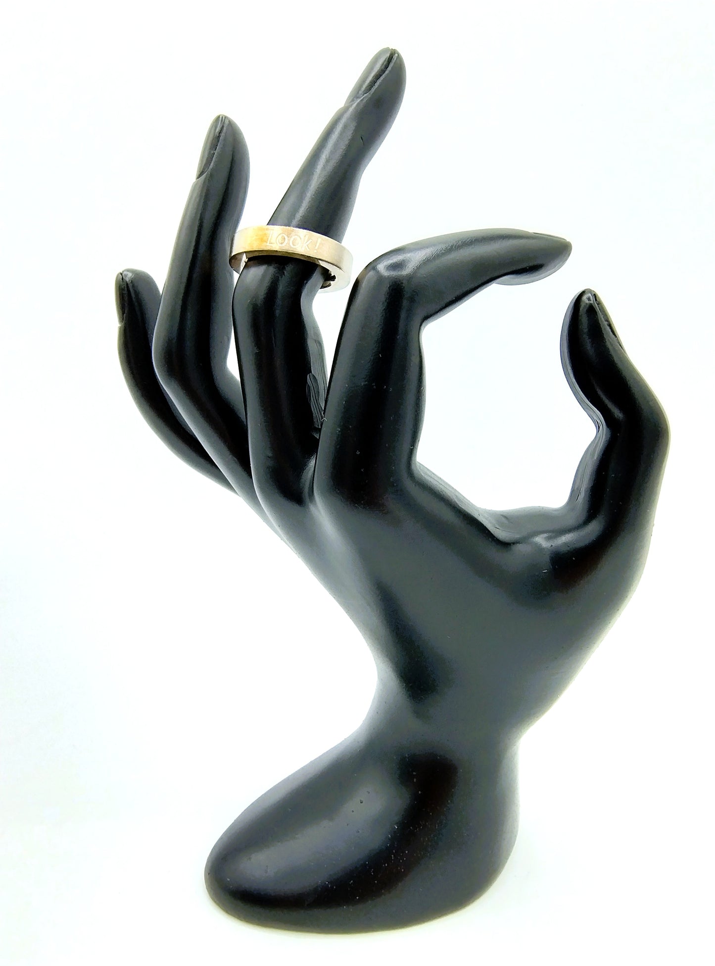 Zilveren ring, Look!, 925, 17 mm