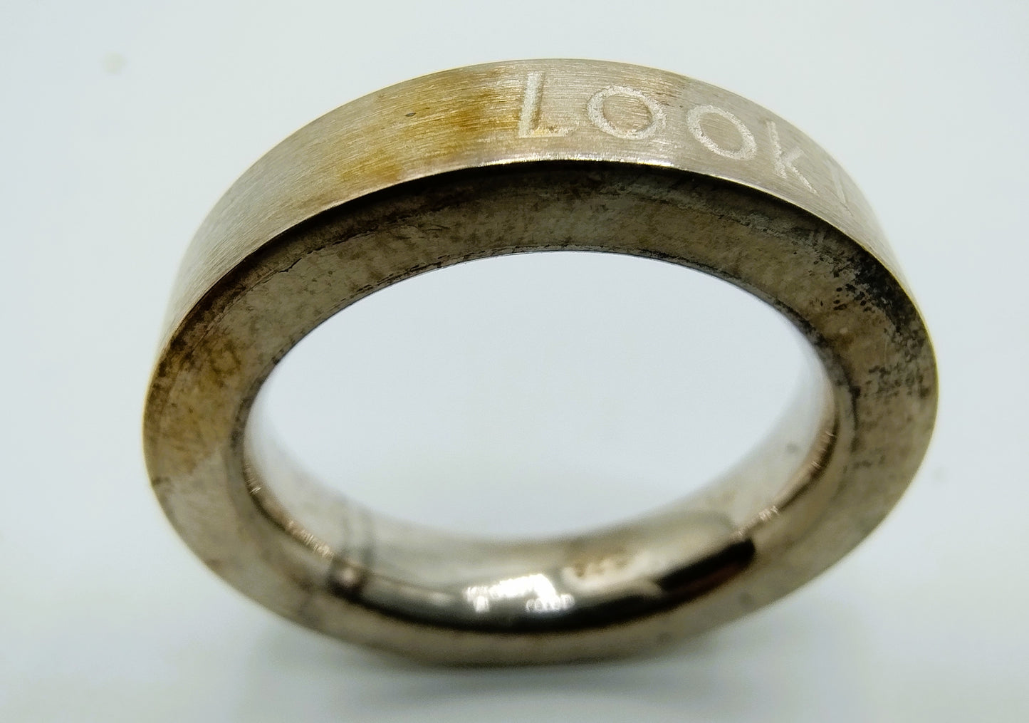 Zilveren ring, Look!, 925, 17 mm