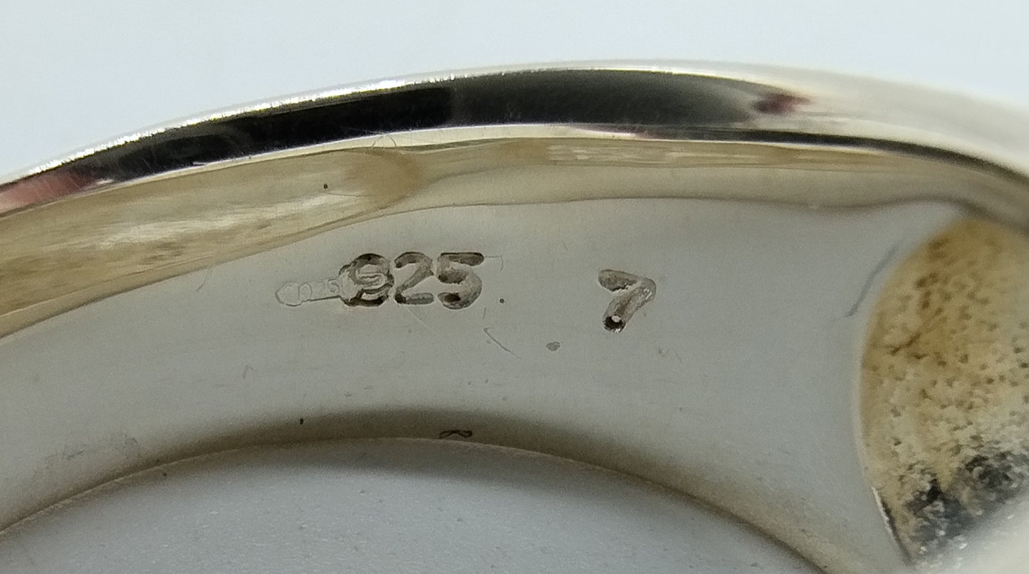 Zilveren designring, Esprit, 925, 17,5 mm