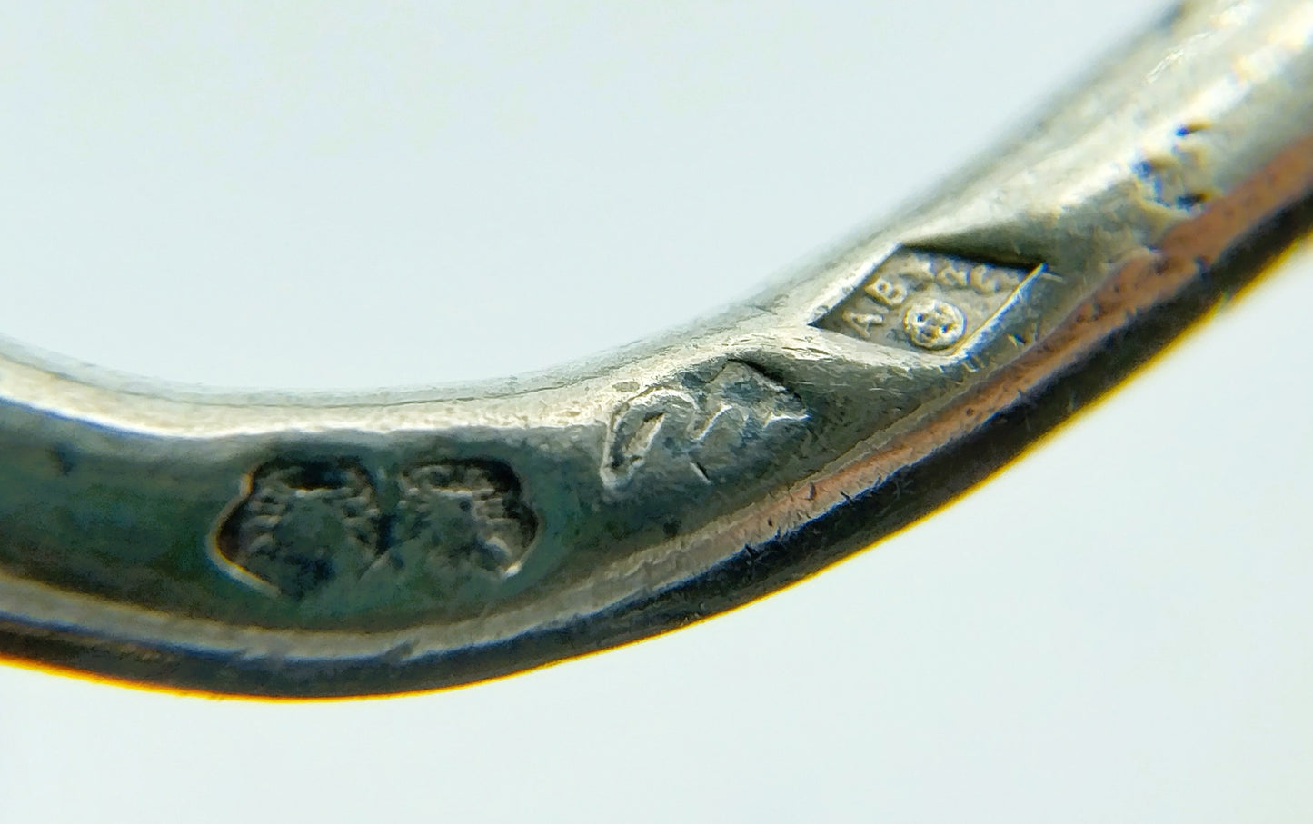 Zilveren ring, Egyptisch,