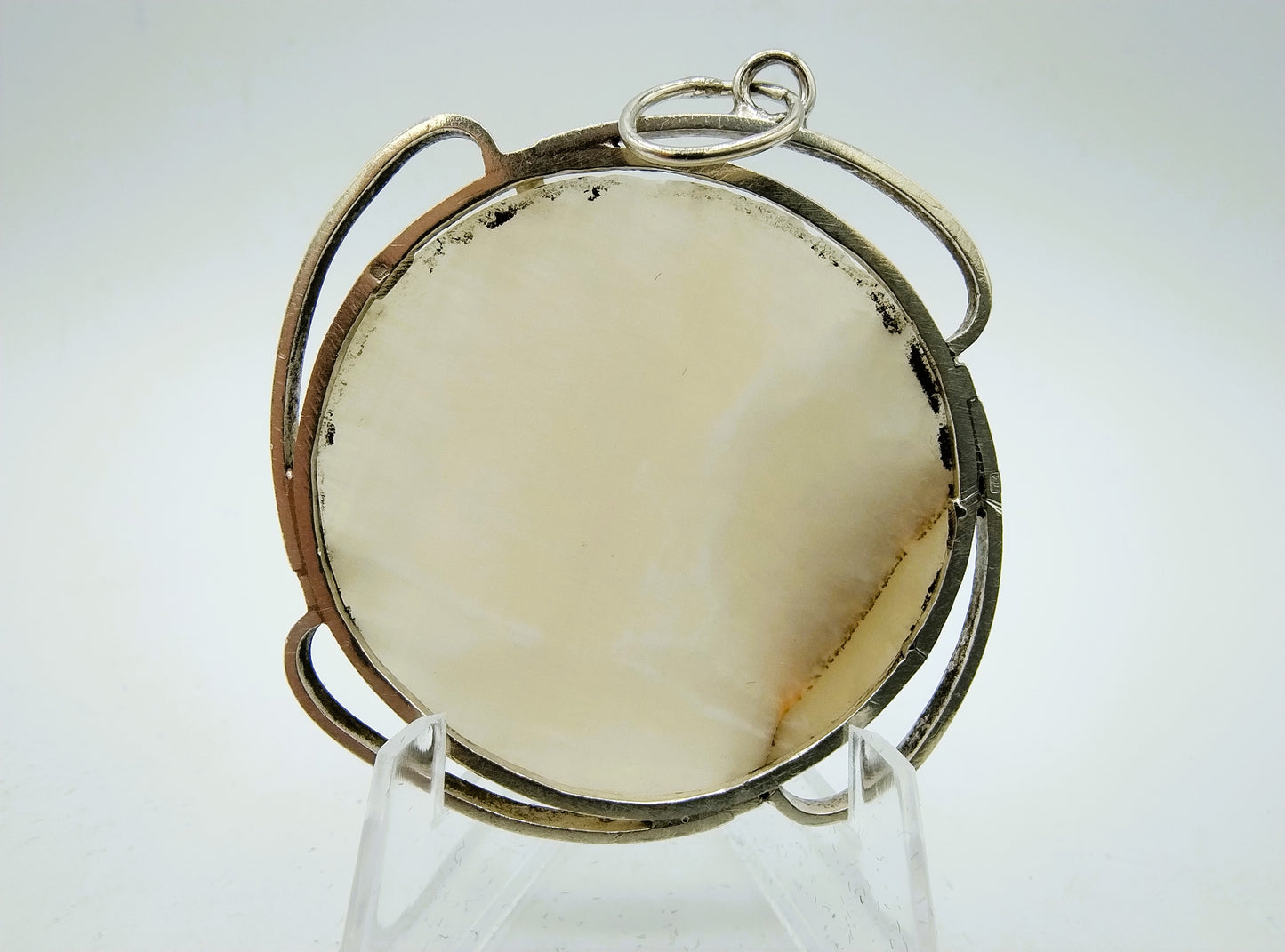 Zilveren hanger met kwarts, 835