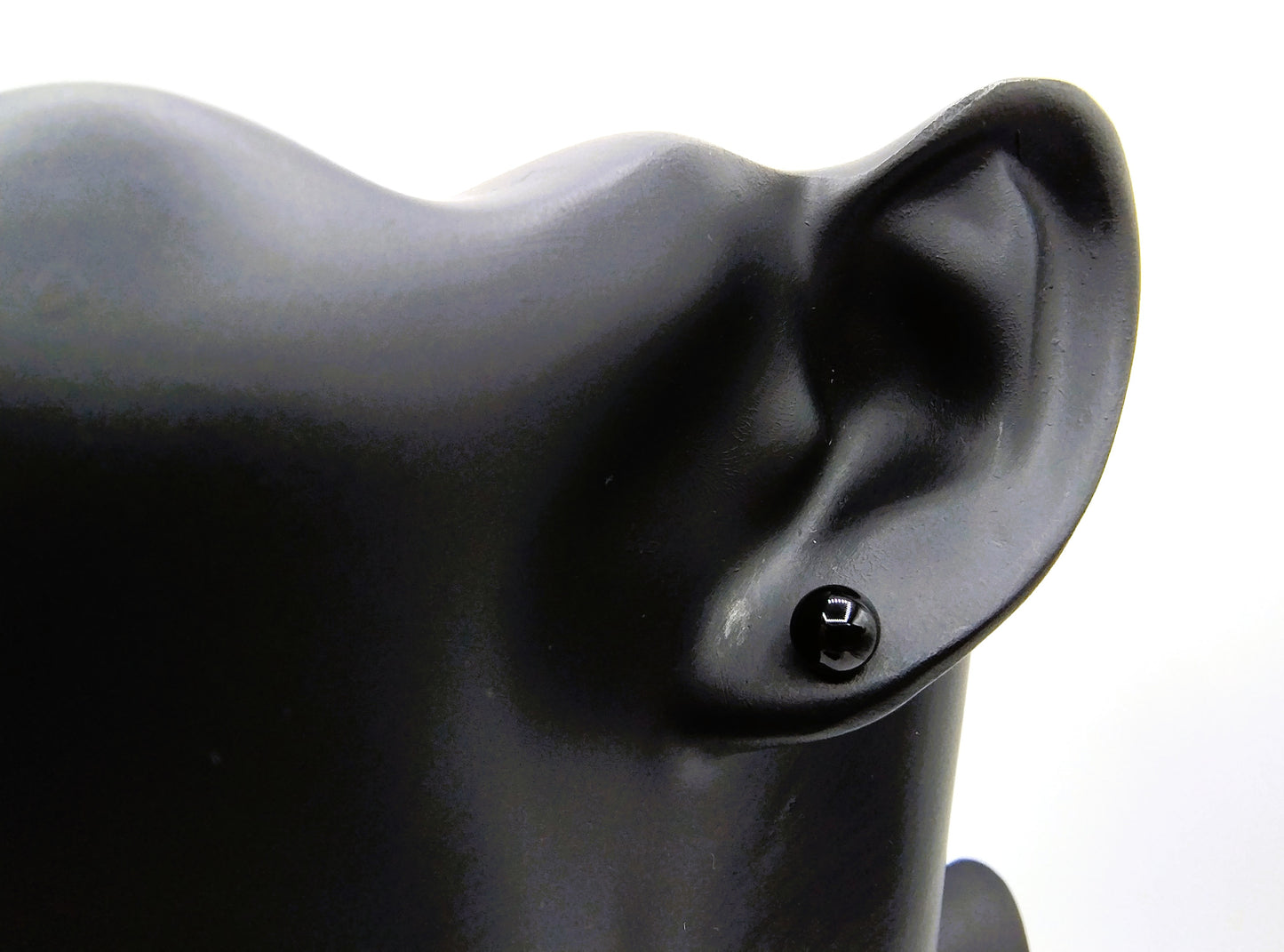 Zilveren oorbellen set, Onyx, 925