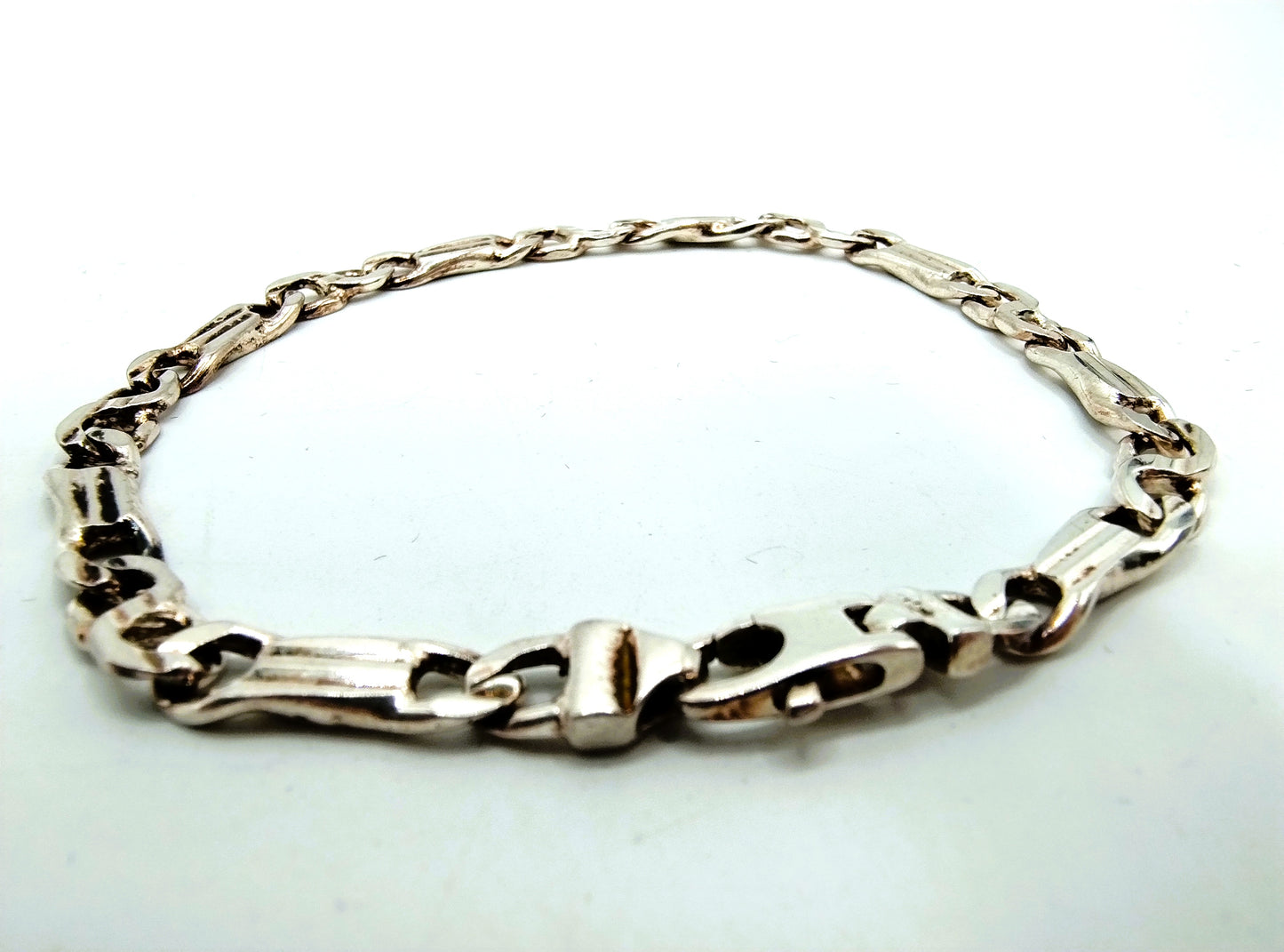 Zilveren armband, 21 cm