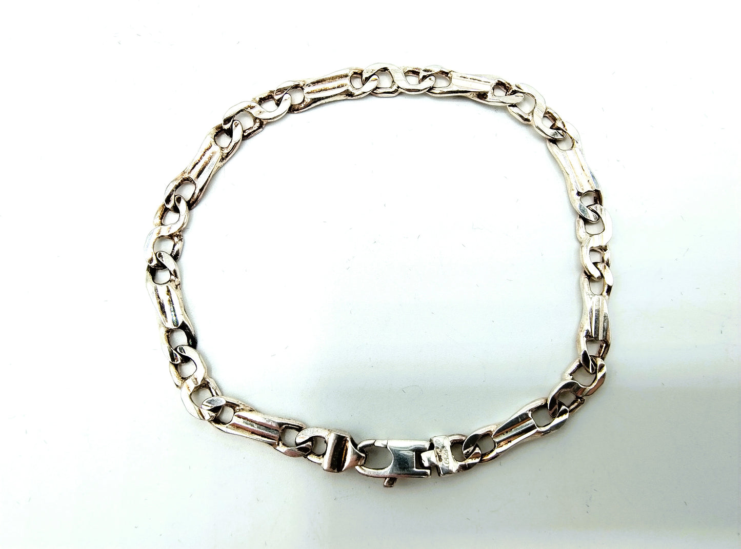 Zilveren armband, 21 cm