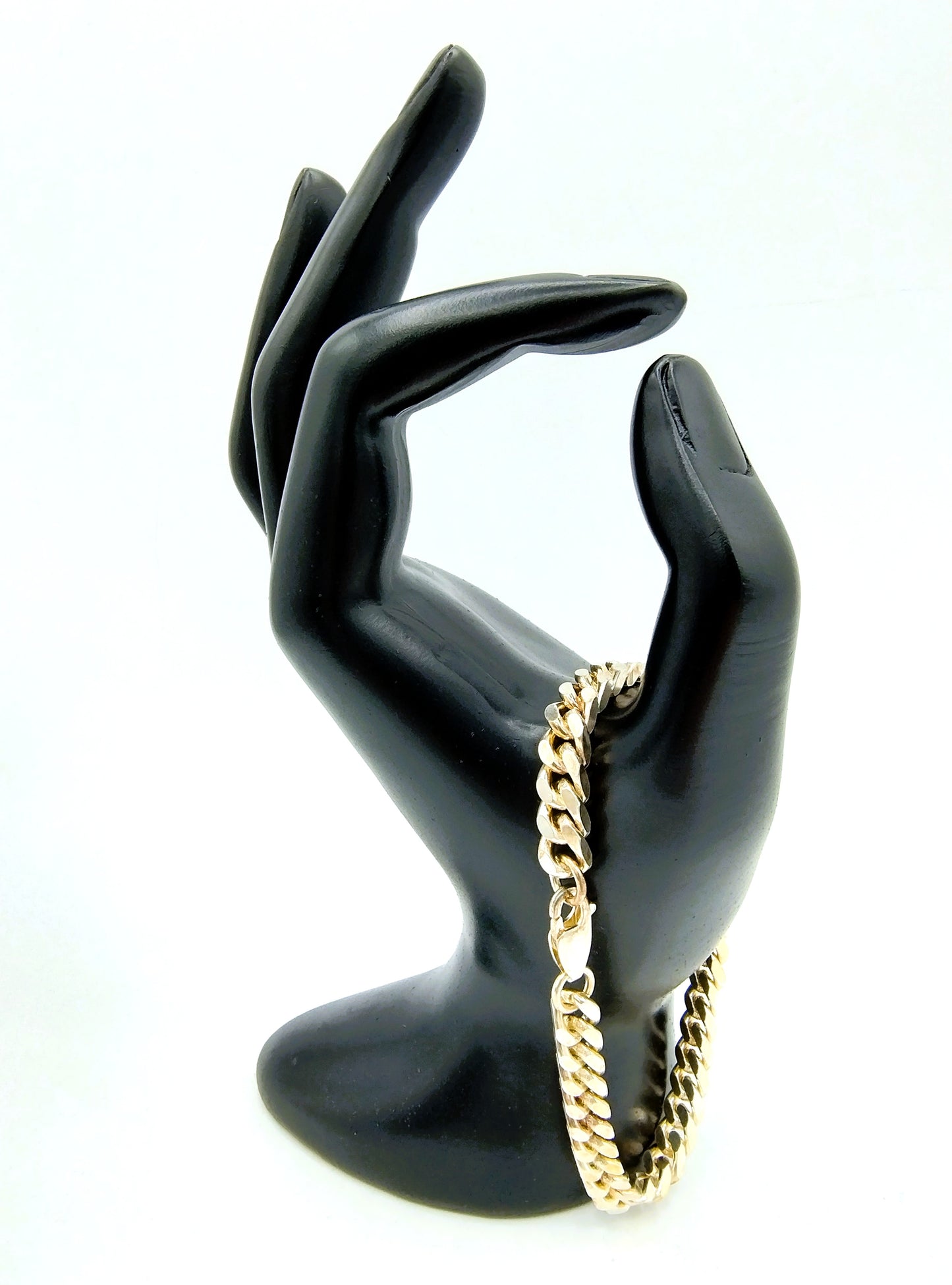 Zilveren herenarmband, 20,5 cm