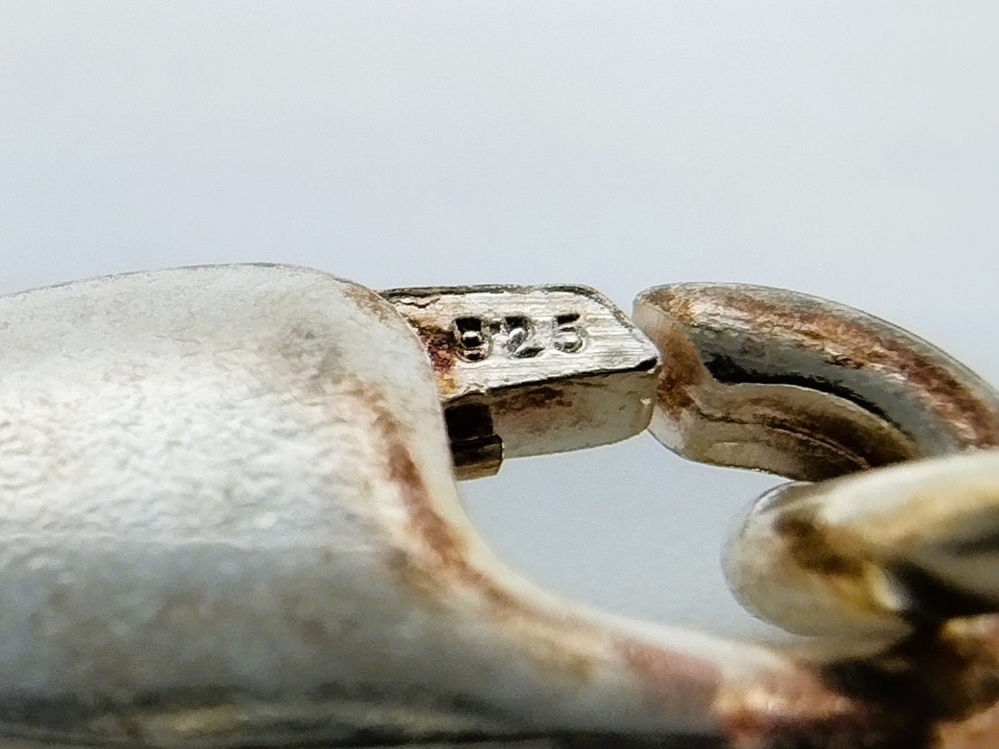 Zilveren herenarmband, 20,5 cm