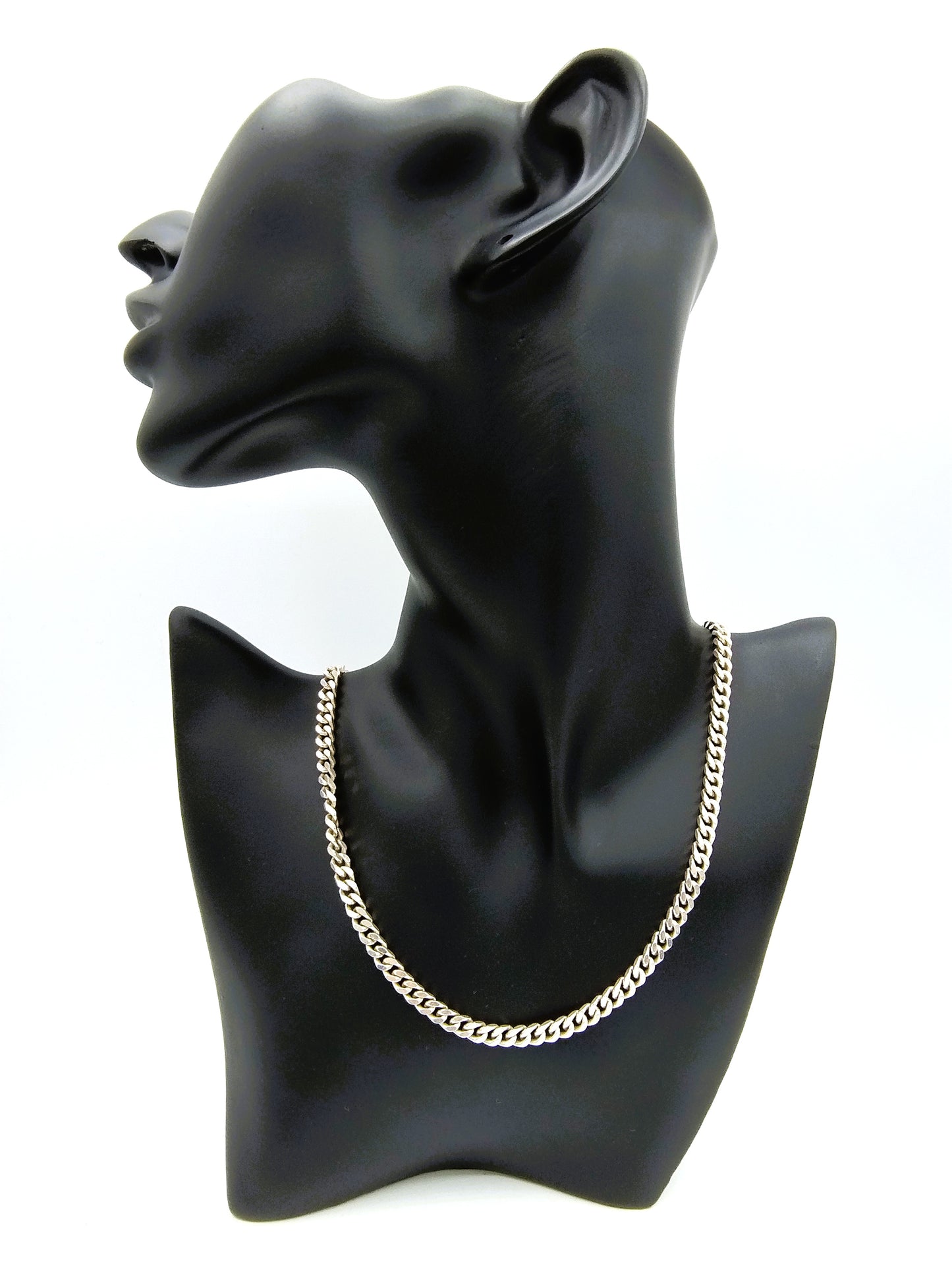 Zilveren herenketting, 50,5 cm