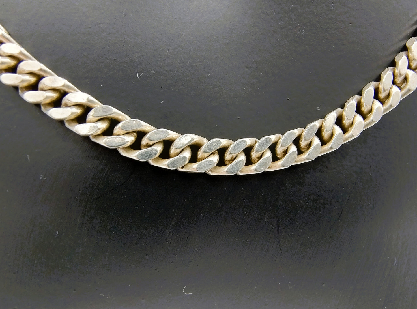 Zilveren herenketting, 50,5 cm