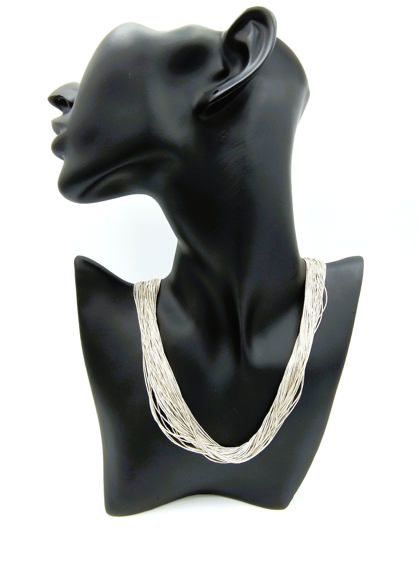 Zilveren designketting, Navajo, 49,5 cm