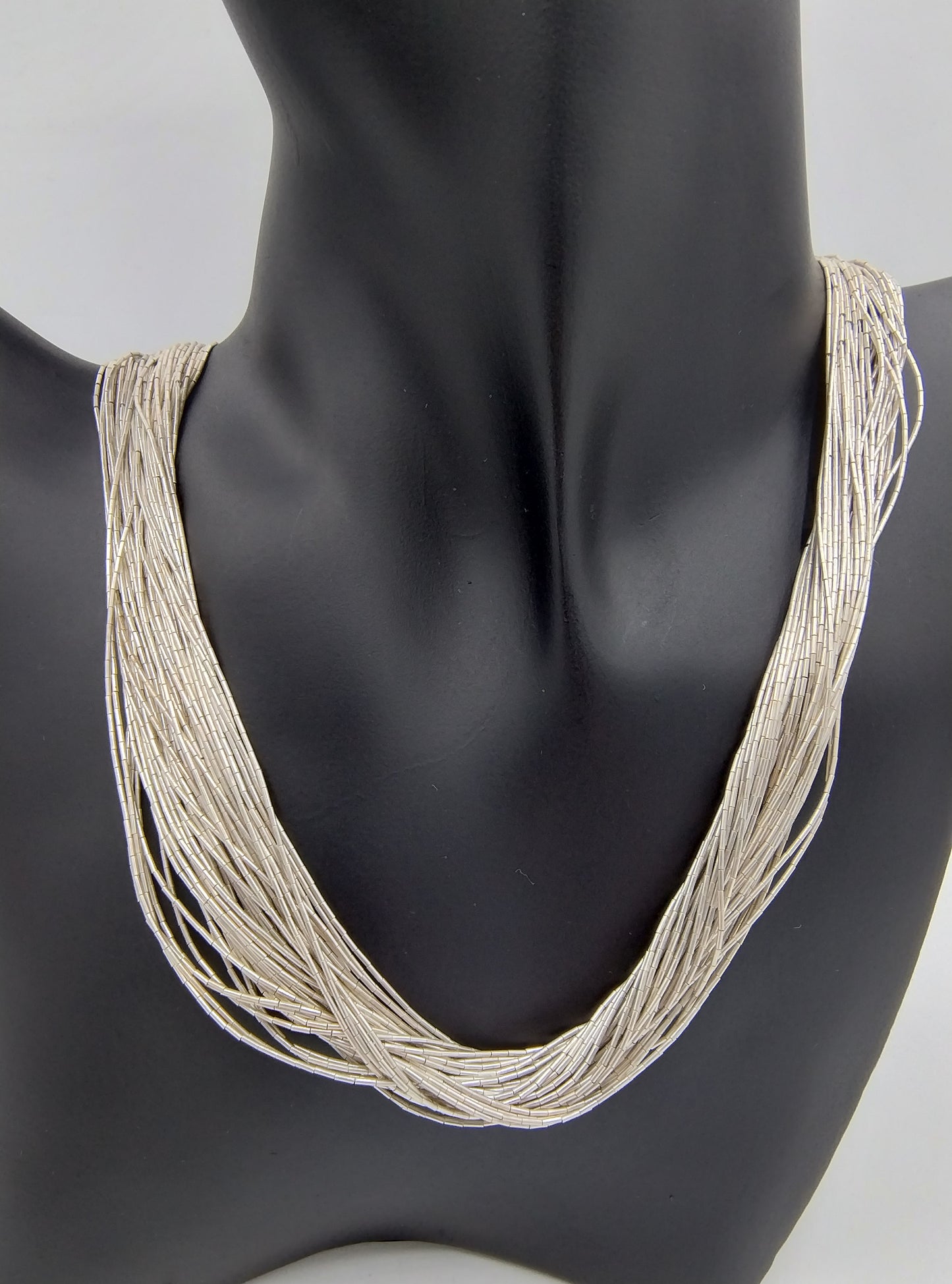 Zilveren designketting, Navajo, 49,5 cm