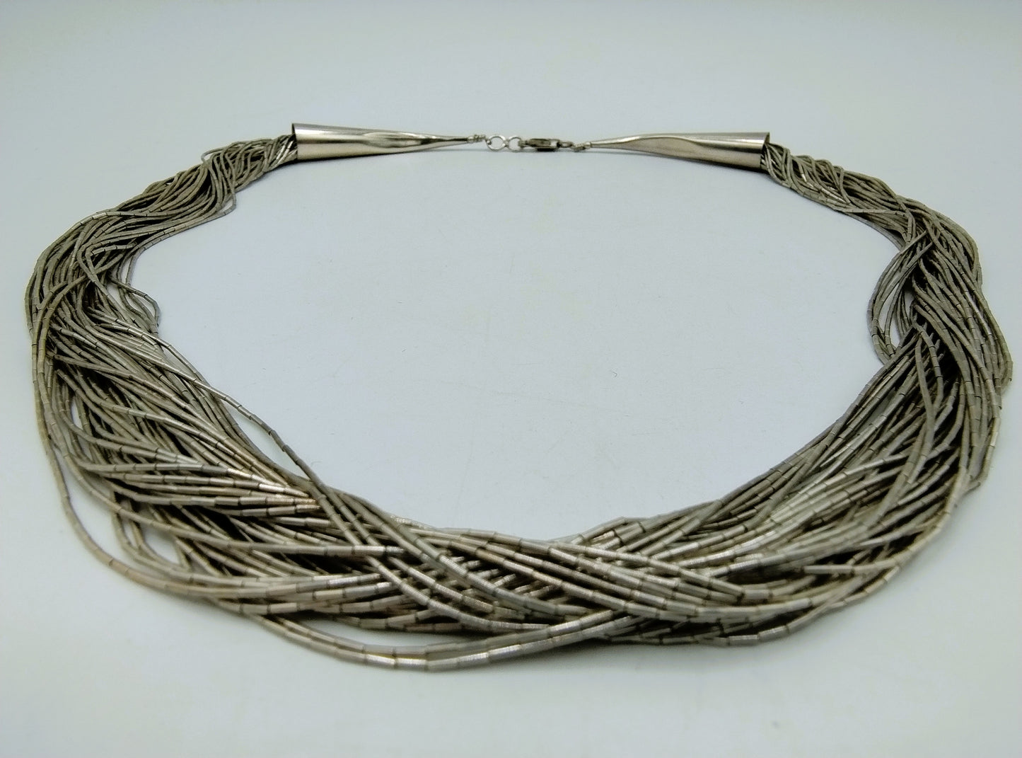 Zilveren designketting, Navajo, 49,5 cm