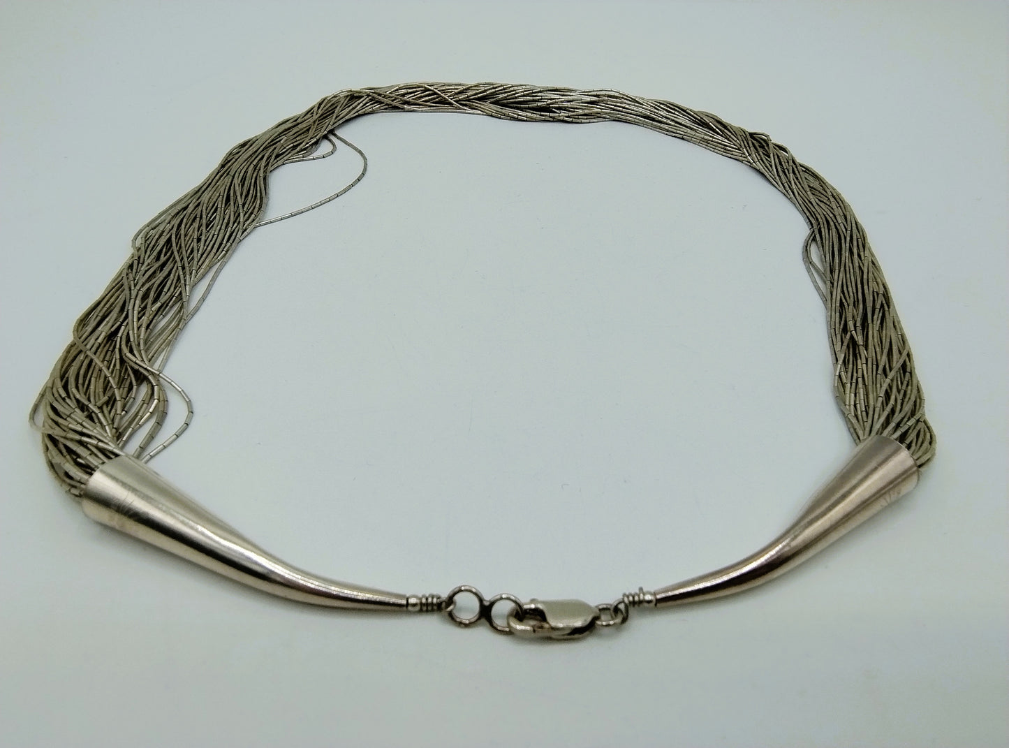 Zilveren designketting, Navajo, 49,5 cm