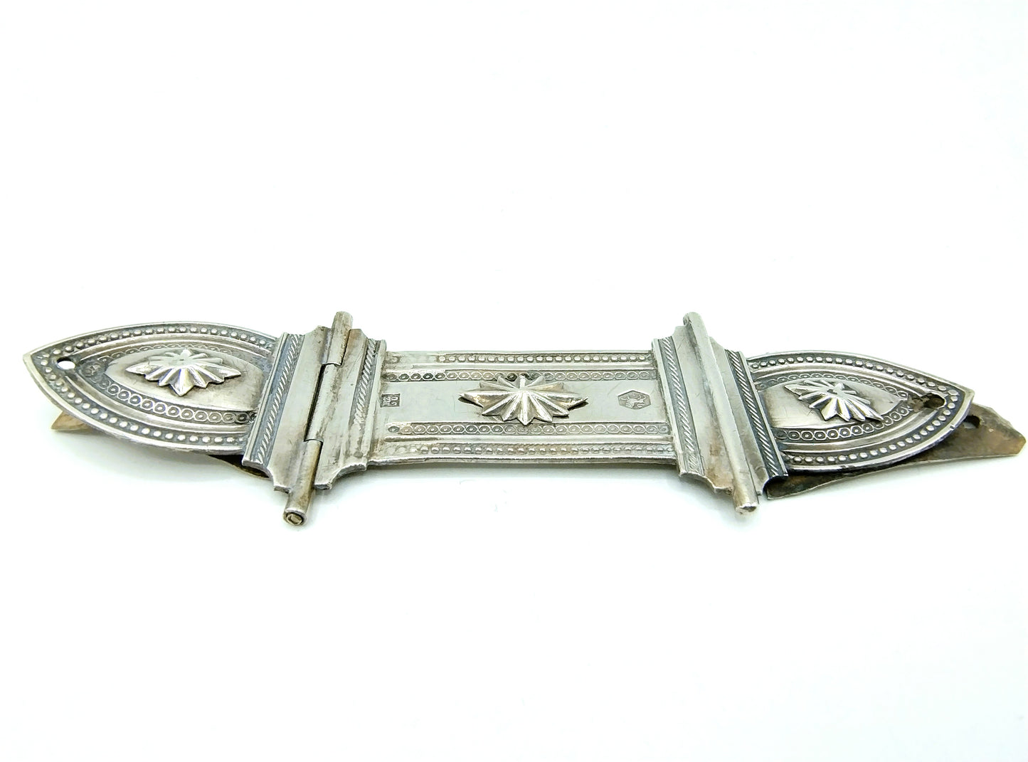 Zilveren Bijbelslot, R.S. Zijlstra, Drachten, ca. 1850