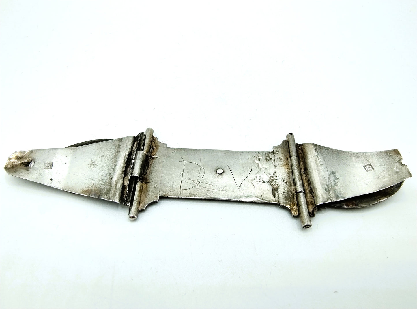Zilveren Bijbelslot, R.S. Zijlstra, Drachten, ca. 1850