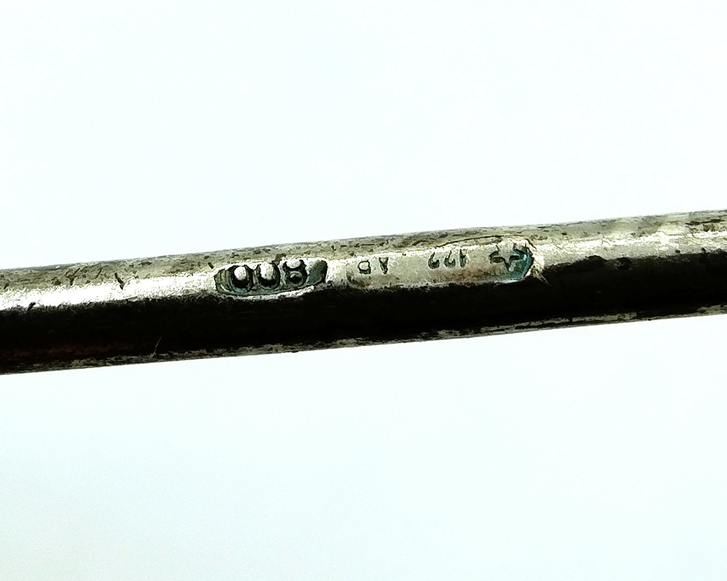 Zilveren miniatuur paraplu, Italië, 800