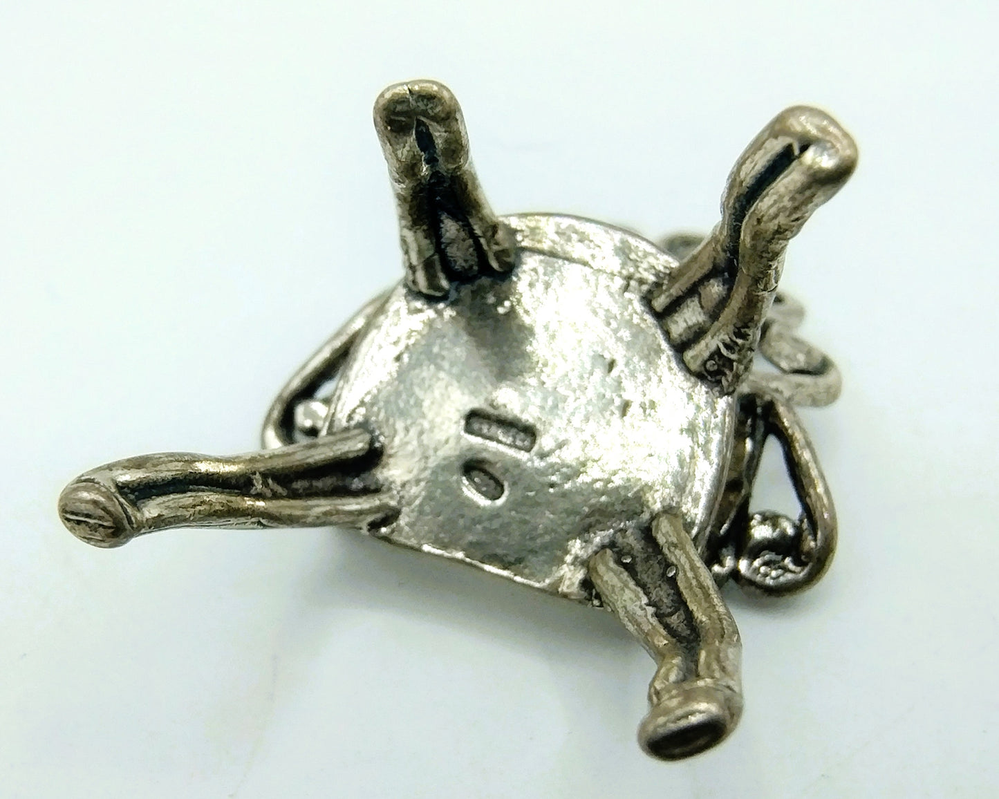 Zilveren miniatuur, stoel, Italië, 800