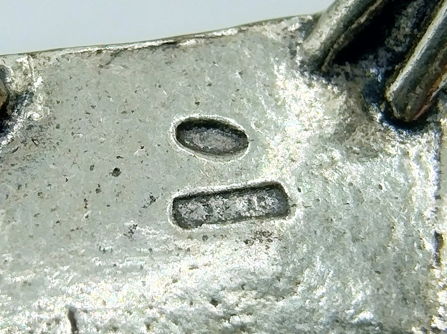 Zilveren miniatuur, stoel, Italië, 800