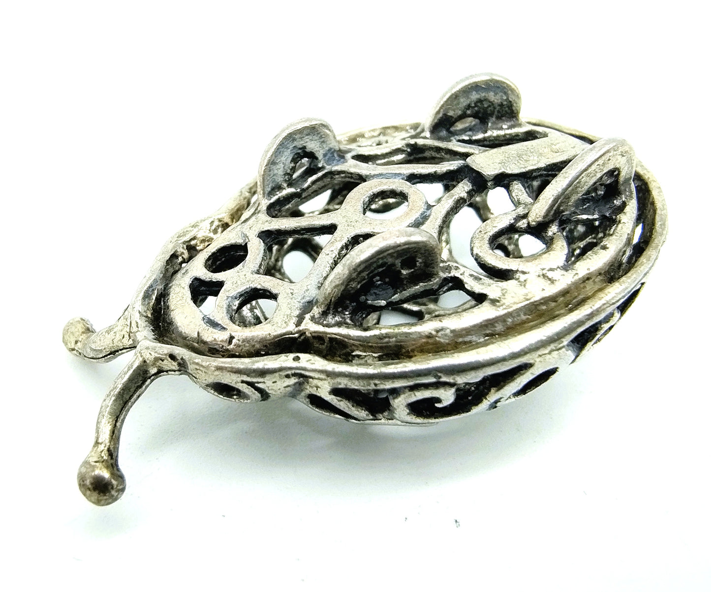 Zilveren miniatuur, Lieveheersbeestje, Arezzo, Italië, 800