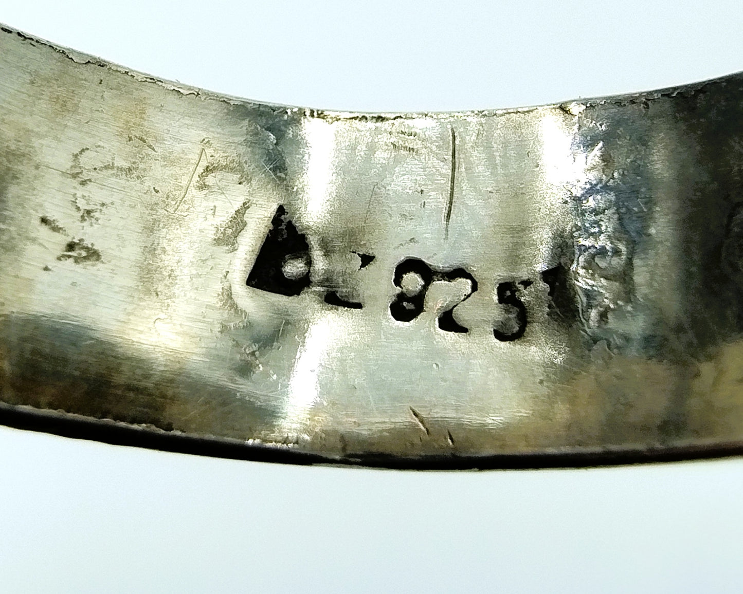 Zilveren ring met carneool, 18.5 mm
