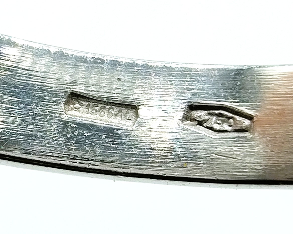 Witgouden ring met zirkonia, 18 karaats, 17.5 mm