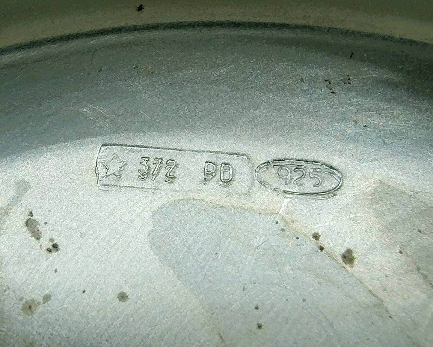 Zilveren doosje, F.A.I. Pieve di Curtarolo, Italië, 925