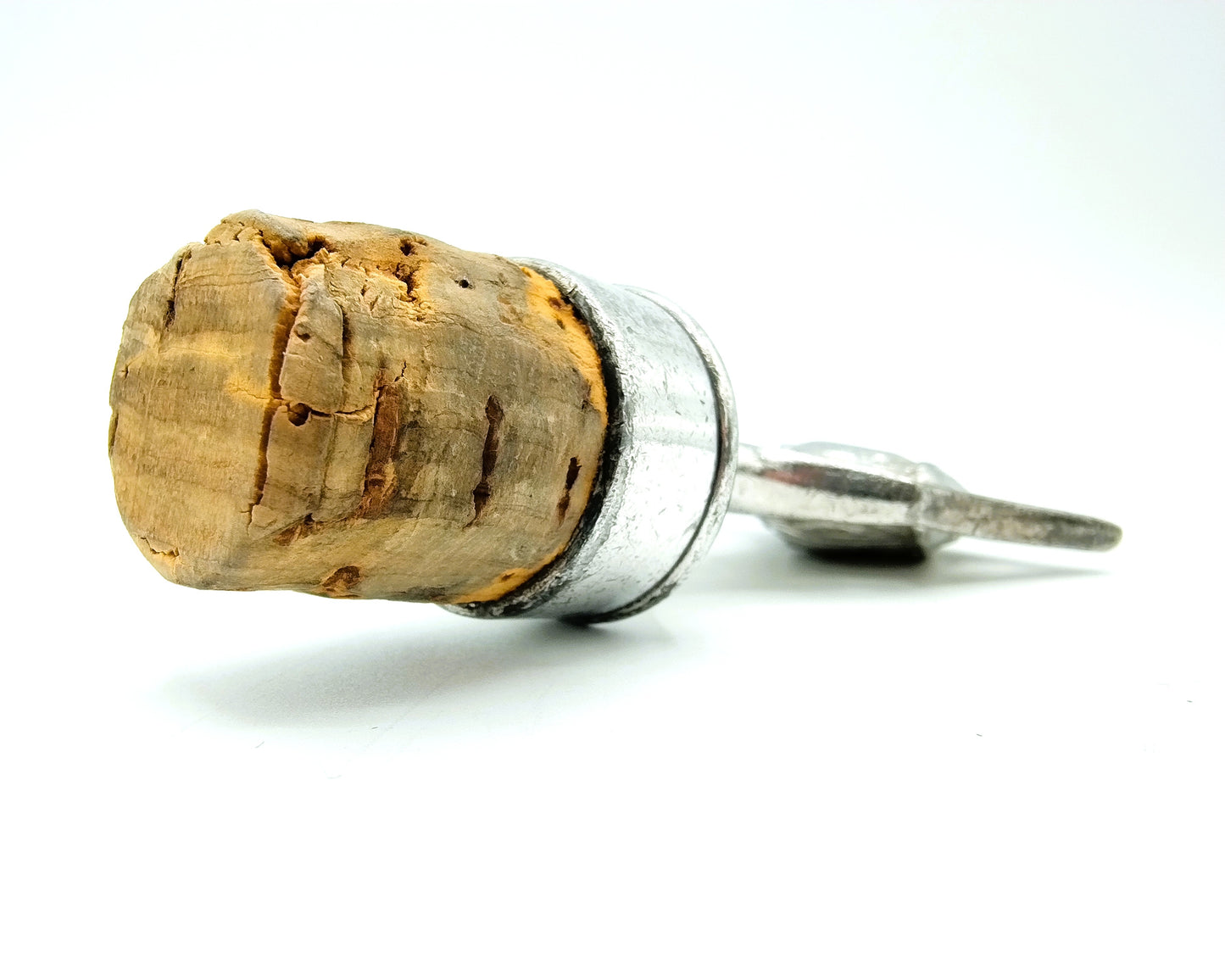 Art Deco silver decorative cork, 20th century