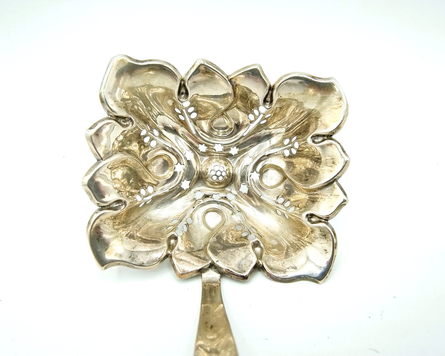Zilveren strooilepel, J.L. Kroymans, Oss / Schijndel, ca. 1850