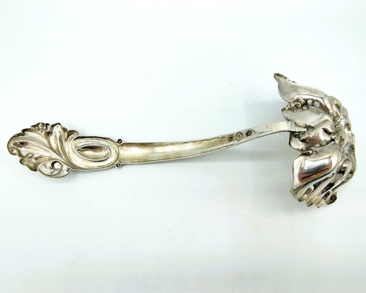 Zilveren strooilepel, J.L. Kroymans, Oss / Schijndel, ca. 1850