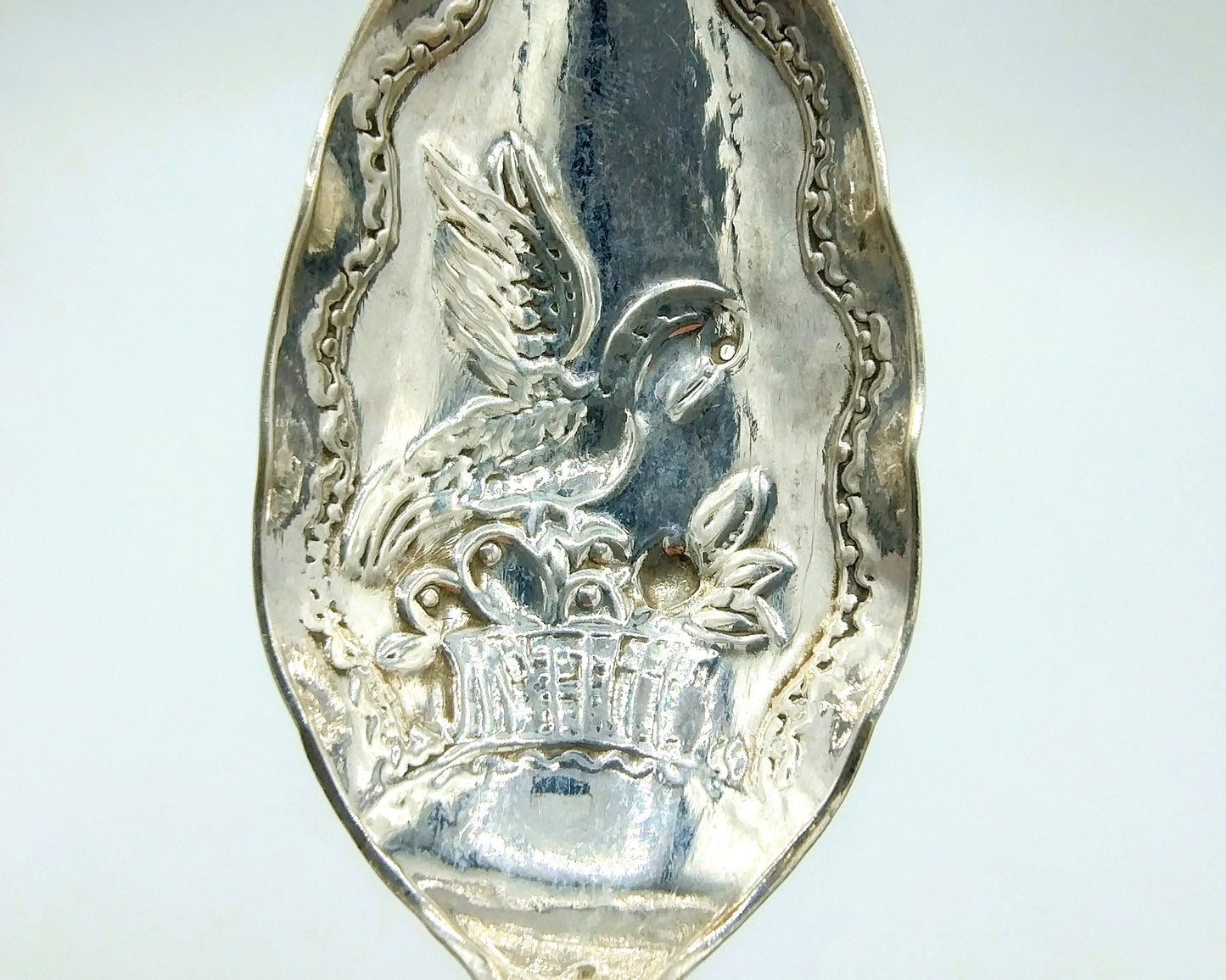 Zilveren roomlepel, H.W. van Giffen, Groningen, 18e eeuws