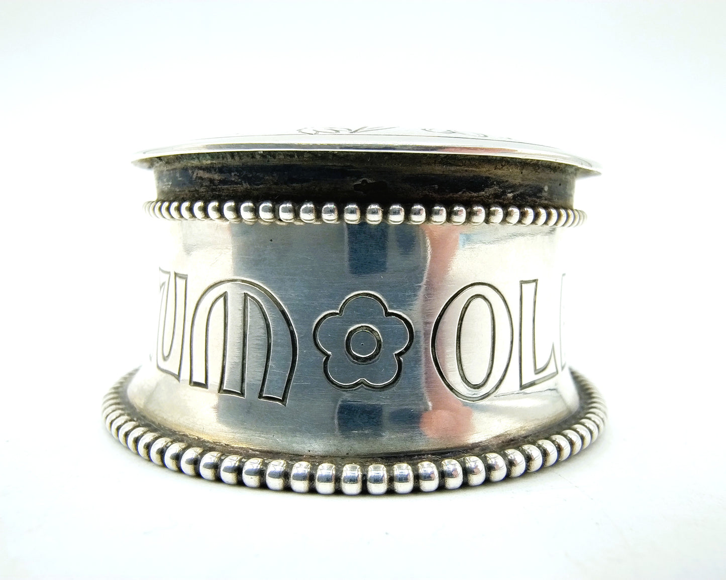 Silver service box for anointing the sick, HFJ Kaub, Utrecht, ca. 1925