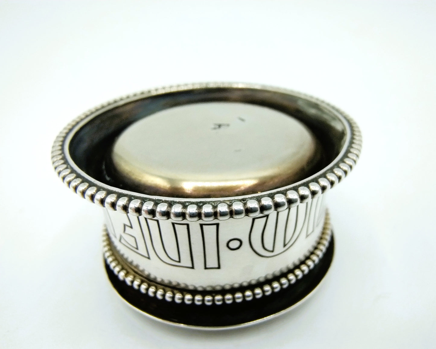 Silver service box for anointing the sick, HFJ Kaub, Utrecht, ca. 1925