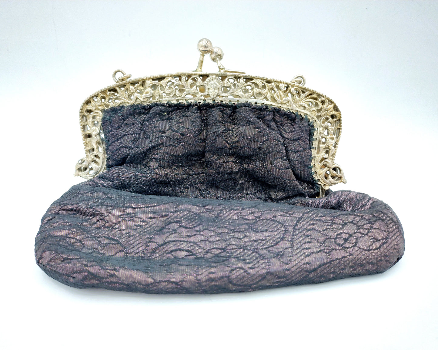 Silver bag clasp, Rietveld Brothers, Schoonhoven, 1916