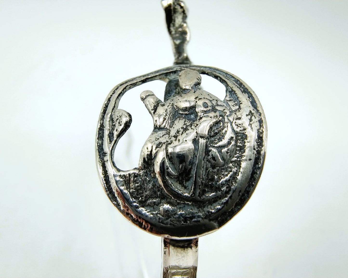Silver cream spoon, HW Schut, Leeuwarden, 1809