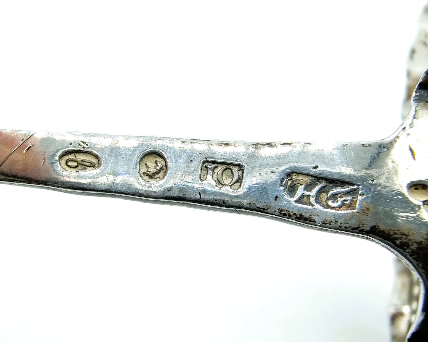 Silver cream spoon, HW Schut, Leeuwarden, 1809