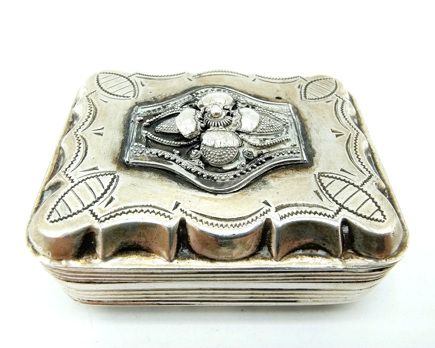Zilveren pepermuntdoosje, van der Meulen, Joure, 1973