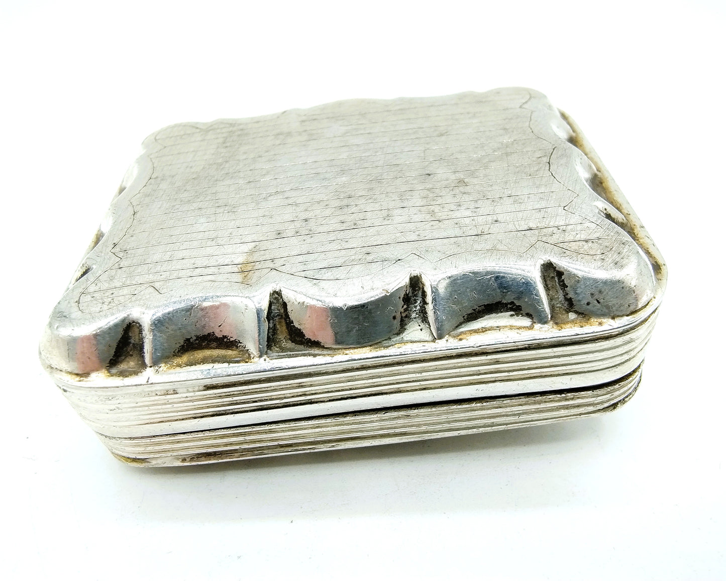 Zilveren pepermuntdoosje, van der Meulen, Joure, 1973