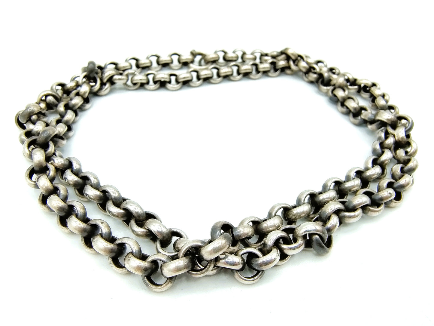 Silver jasseron chain, 835