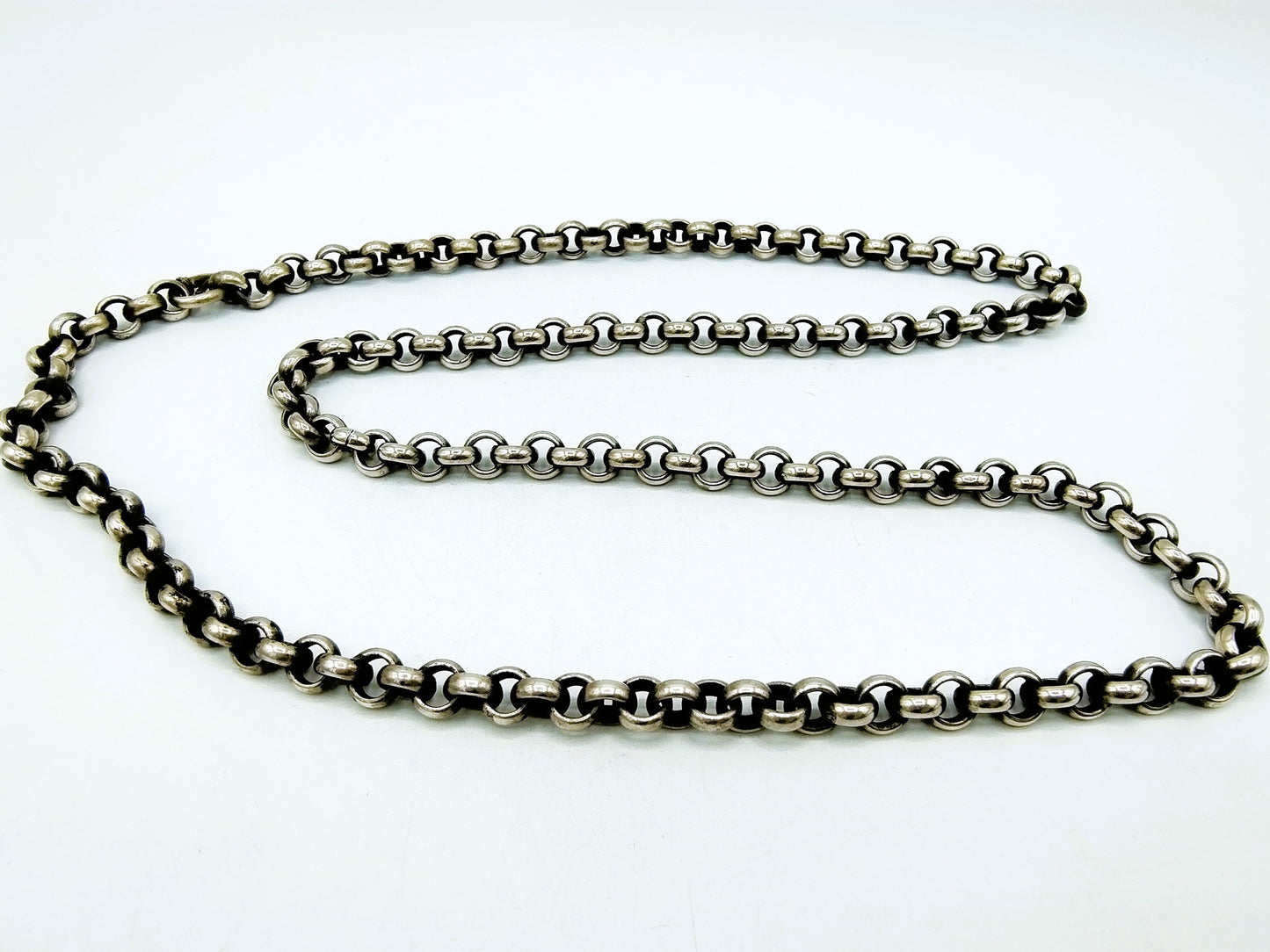 Silver jasseron chain, 835