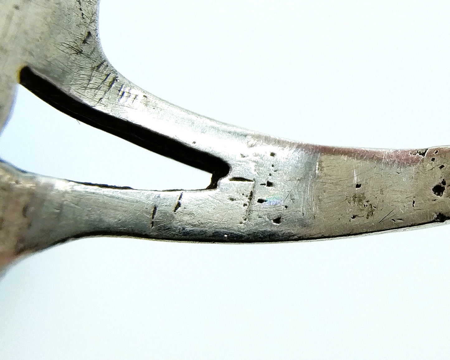 Zilveren ring met koraal, 17 mm
